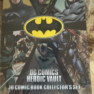 DC Comics Heroic Vault Batman 10 Comic Book Collector’s Set (Sealed)